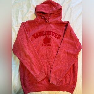 Hoodie Vancouver, L, rouge - Vancouver Hoodie, L, red